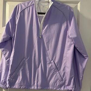 Lavender Quarter-Zip Windbreaker | Lady Hagen | Size S